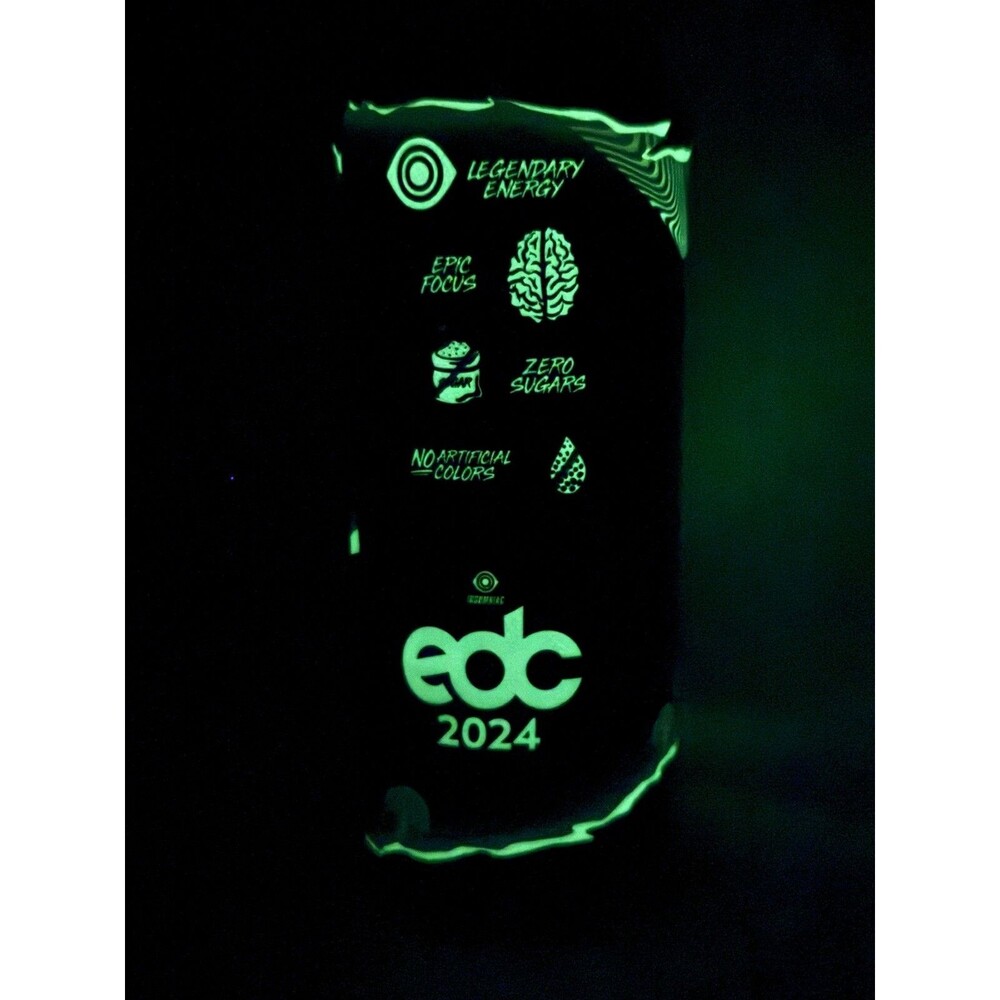Ghost Energy EDC 2024 Electric Limeade Glow Can 1-16 FL OZ New